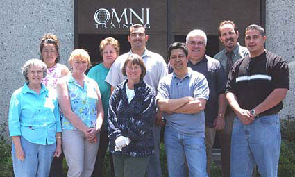Omni Training Solder Training Students