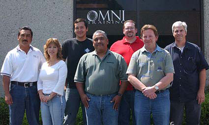 Omni Training Solder Training Students