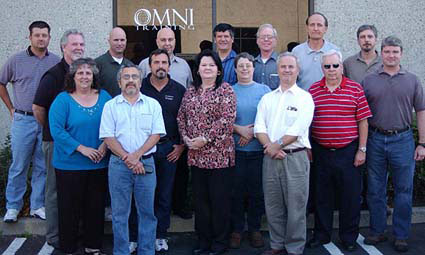 Omni Training Solder Training Students