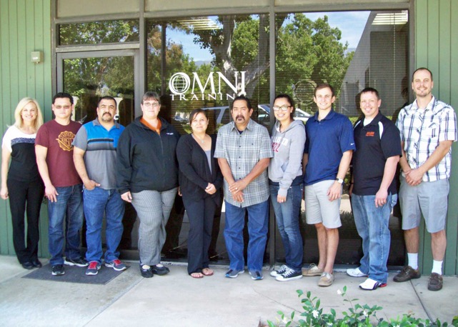 Omni Training Solder Training Students